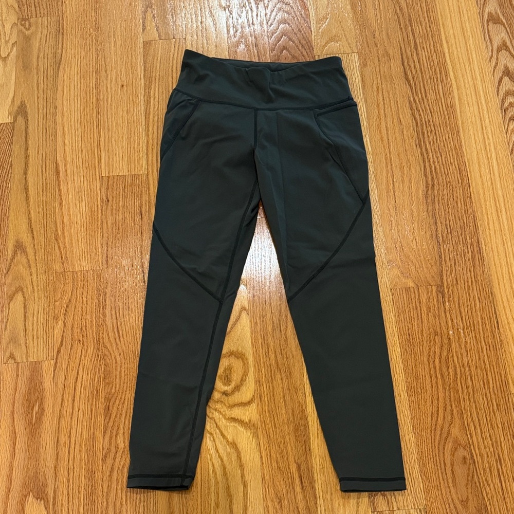 WOMENS size XS Sweaty Betty The Power 7/8 green Leggings